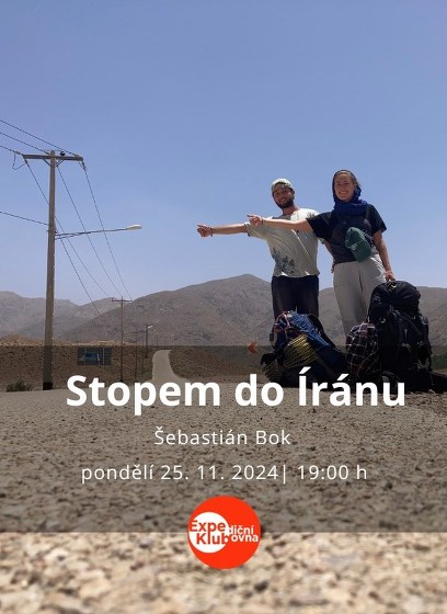 Plakát události Stopem do Íránu
