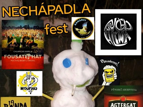 Plakát události Nechápadla fest Chotěboř