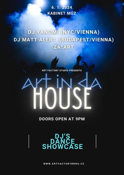 Plakát události Art in da House
