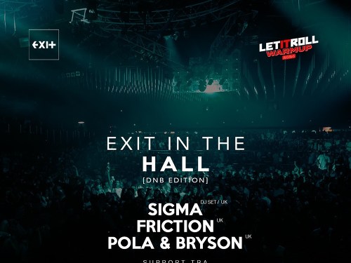 Plakát události EXIT In The Hall [dnb edition]
