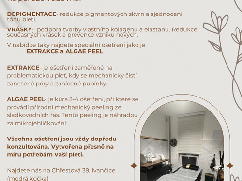 N-studio Kosmetika Ivančice, Chřestová 39