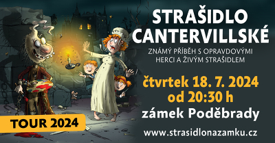 Plakát události Strašidlo cantervillské
