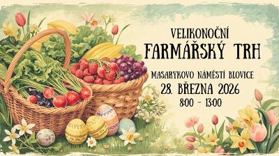 Plakát události Velikonoční farmářský trh v Blovicích