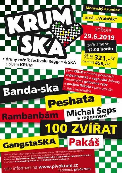 Plakát události Festival: Krum love ska