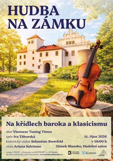 Plakát události Hudba na zámku