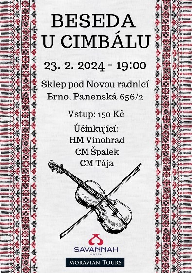 Plakát události Beseda u cimbálu