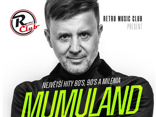 Plakát události MUMULAND PARTY a Petr Kotvald