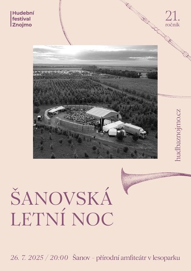 Plakát události Šanovská letní noc