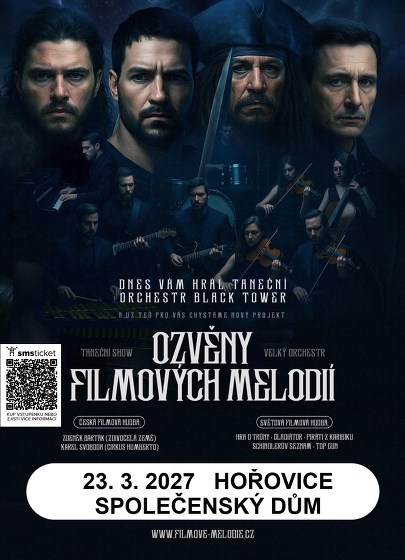 Plakát události Ozvěny filmových melodií
