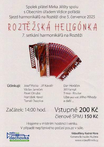 Plakát události Roztěžská heligonka