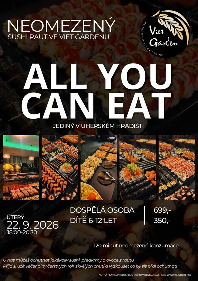 Plakát události Sushi - All you can eat