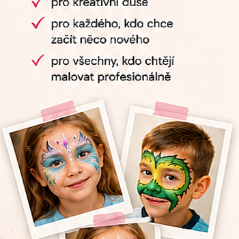 Kurz Malování na obličej Facepainting BRNO