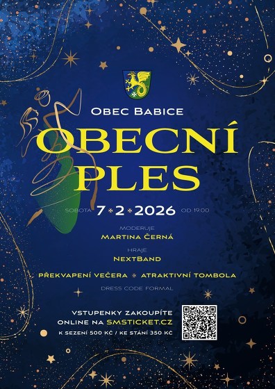 Plakát události Obecní ples