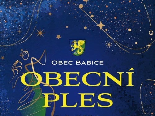 Plakát události Obecní ples