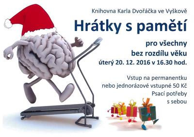 Plakát události Hrátky s pamětí pro všechny bez rozdílu věku