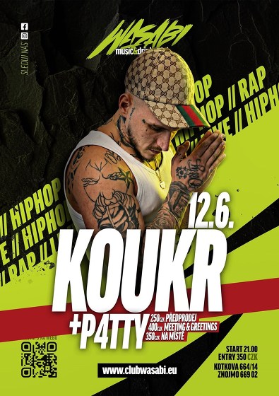 Plakát události KOUKR koncert