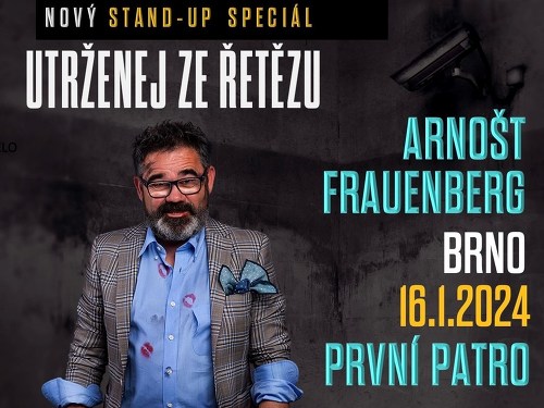 Plakát události Arnošt Frauenberg: Utrženej ze řetězu