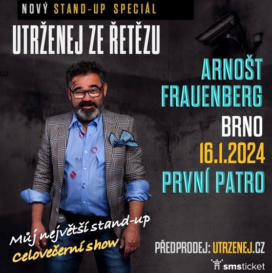 Plakát události Arnošt Frauenberg: Utrženej ze řetězu