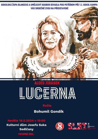 Plakát události Představení Lucerna