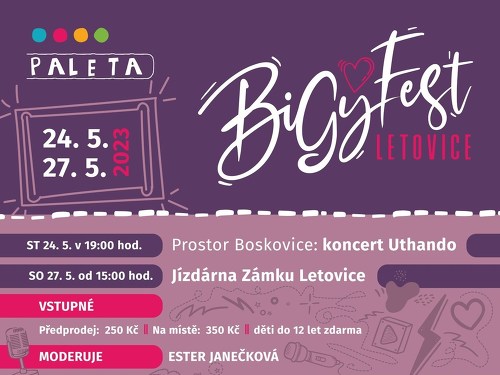 Plakát události BiGy Fest Letovice