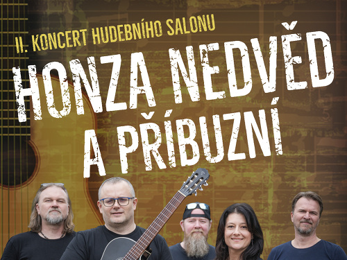 Plakát události Honza Nedvěd a Příbuzní