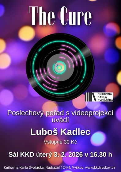 Plakát události Skupina The Cure