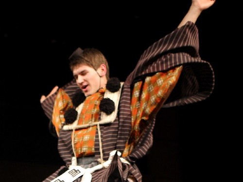 Plakát události Komedie kjógen a promítání dokumentu Smrt divadlu