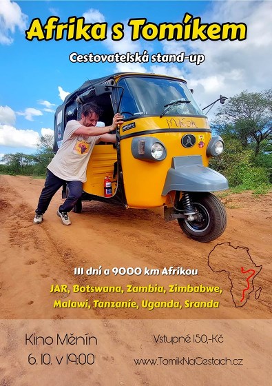 Plakát události Afrika s Tomíkem