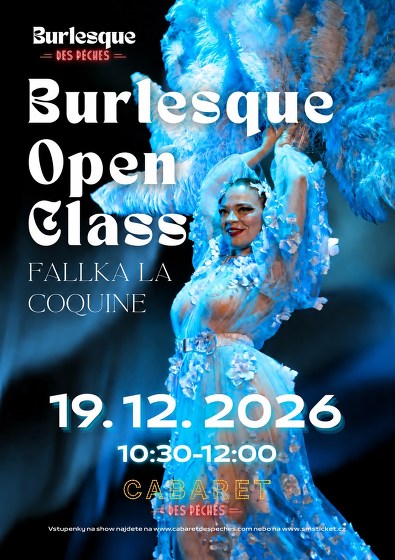 Plakát události Burlesque Open Class - Vánoční speciál