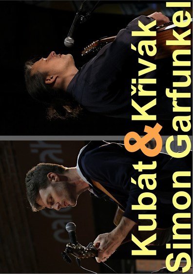 Plakát události Kubát & Křivák – Simon & Garfunkel revival