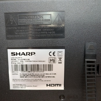 Prodám Full HD LCD Sharp LC-32 + komplet karta a satelit