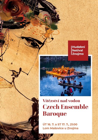 Plakát události CZECH ENSEMBLE BAROQUE: Vítězství nad vodou I.