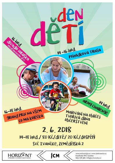 Plakát události Den dětí-2018