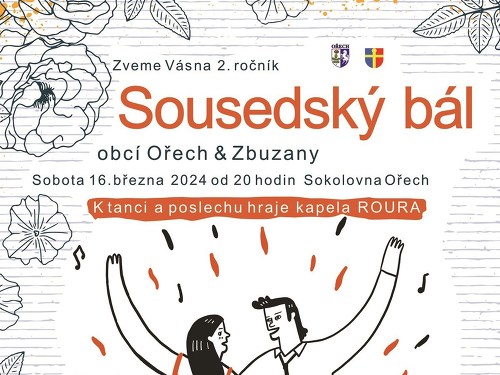 Plakát události Sousedský bál