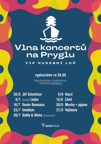 Plakát události Vlna koncertů na Pryglu - Xavier BAUMAXA