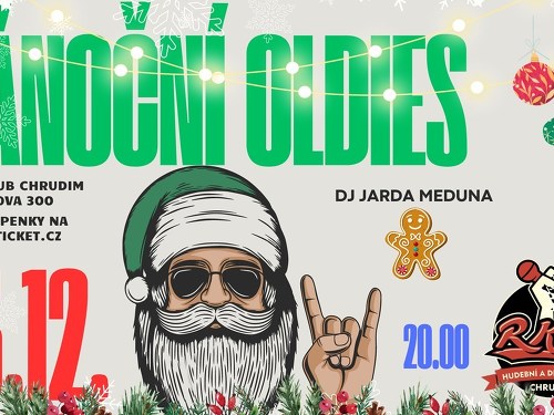 Plakát události Vánoční Oldies v Chrudimi