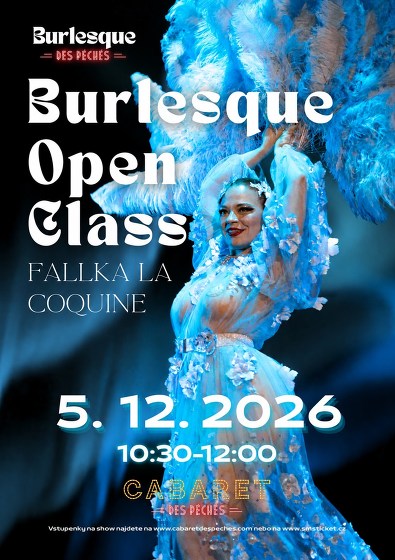 Plakát události Burlesque Open Class