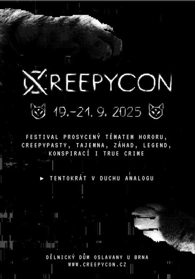 Plakát události CreepyCon 2025