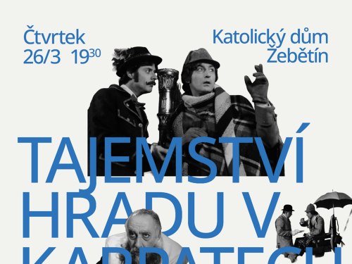 Plakát události Tajemství hradu v Karpatech