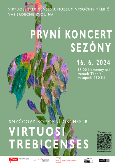 Plakát události Virtuosi Trebicenses První koncert sezóny