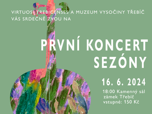 Plakát události Virtuosi Trebicenses První koncert sezóny