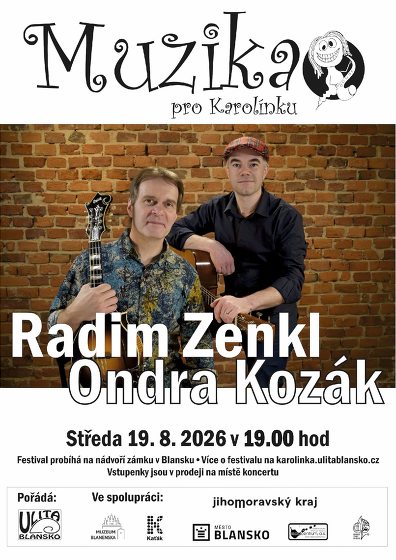 Plakát události Muzikae pro Karolínku