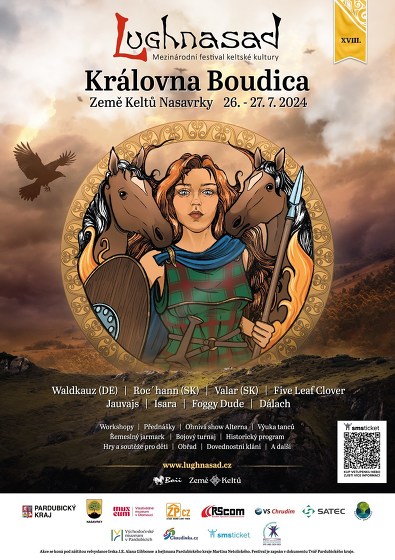 Plakát události Mezinárodní festival keltské kultury Lughnasad 2024