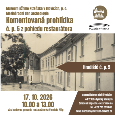 Plakát události Mezinárodní den archeologie