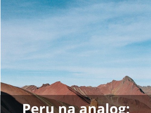 Plakát události Peru na analog: vizuální příběh jedné cestovatelky