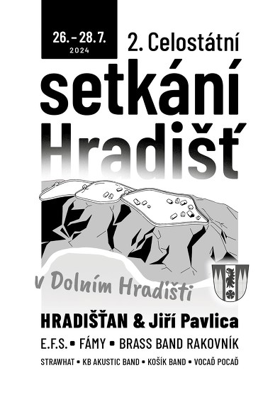 Plakát události 2.Celostátní setkání Hradišť