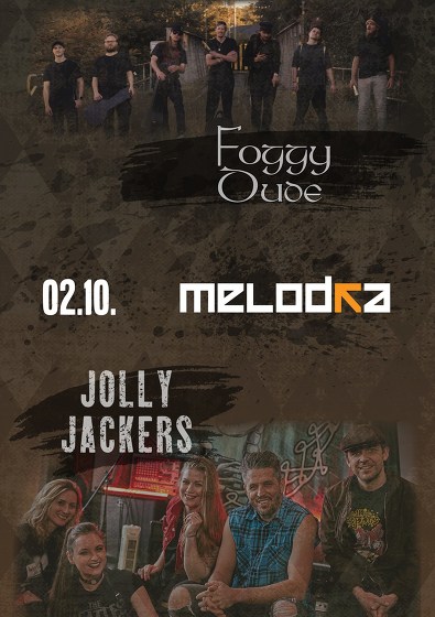 Plakát události Jolly Jackers & Foggy Dude
