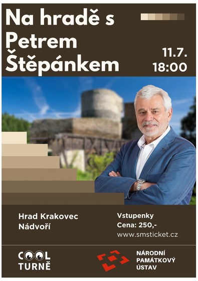 Plakát události Na hradě s Petrem Štěpánkem