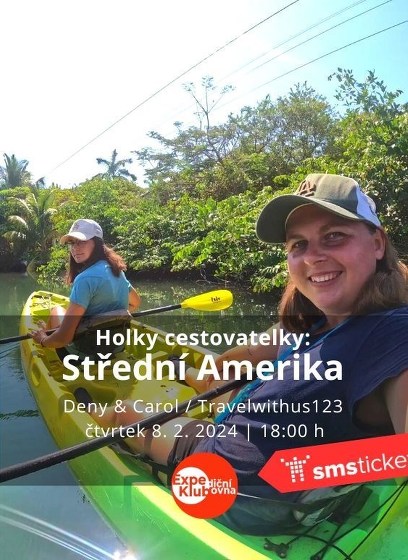 Plakát události Holky cestovatelky: Střední Amerika / Deny & Carol
