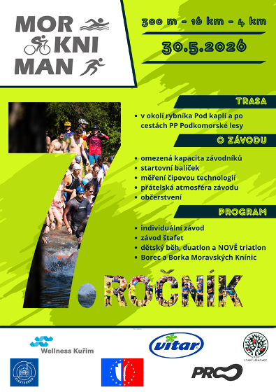 Plakát události Morkniman, terénní triatlon